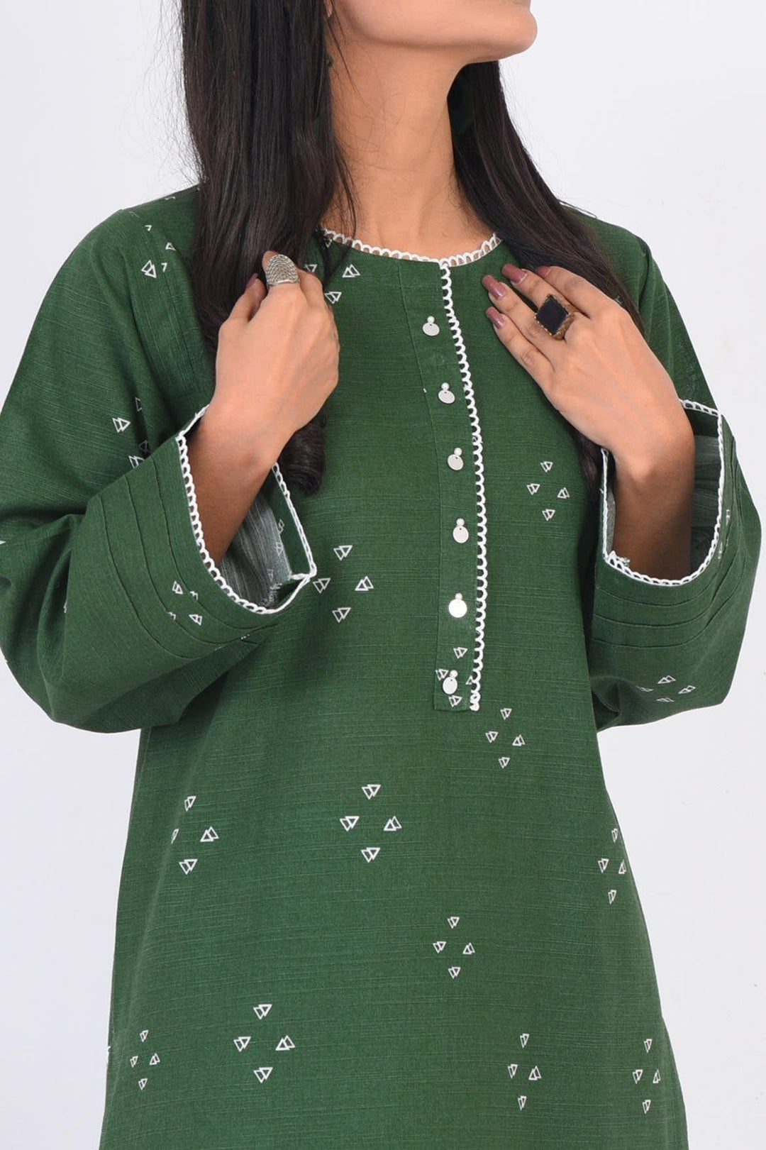 Mizaj | 2 Pc | Unstitched | Khaddar Shirt & Trouser | S2K-22096201 - Studio by TCS