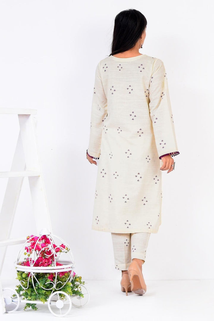 Mizaj | 2 Pc | Unstitched | Khaddar Shirt & Trouser | S2K-22096202 - Studio by TCS