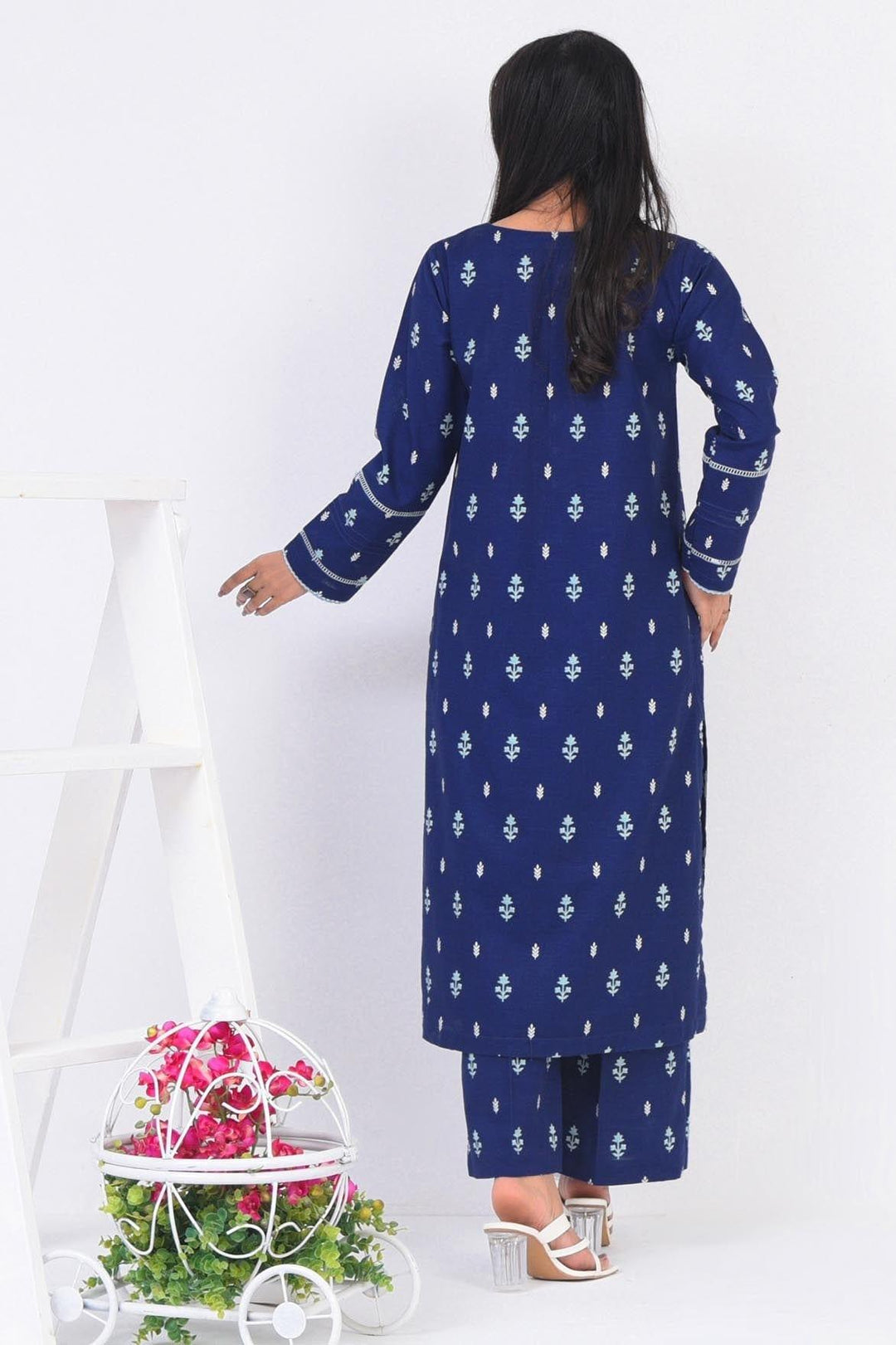 Mizaj | 2 Pc | Unstitched | Khaddar Shirt & Trouser | S2K-22096204 - Studio by TCS