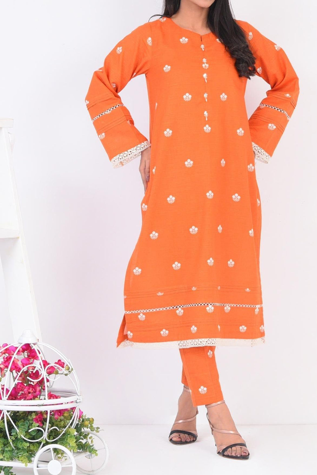 Mizaj | 2 Pc | Unstitched | Khaddar Shirt & Trouser | S2K-22096205 - Studio by TCS