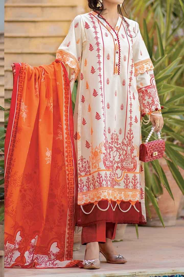 Mizaj - Unstitched Lawn - 3 PC - Studio by TCS