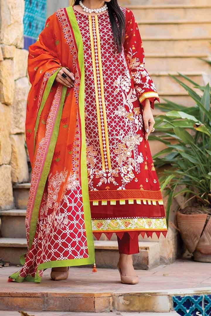 Mizaj - Unstitched Lawn - 3 PC - Studio by TCS