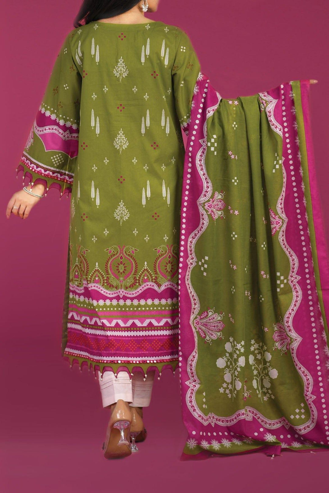Mizaj - 3 Piece | Unstitched | Lawn - S3L-220386 - Studio by TCS