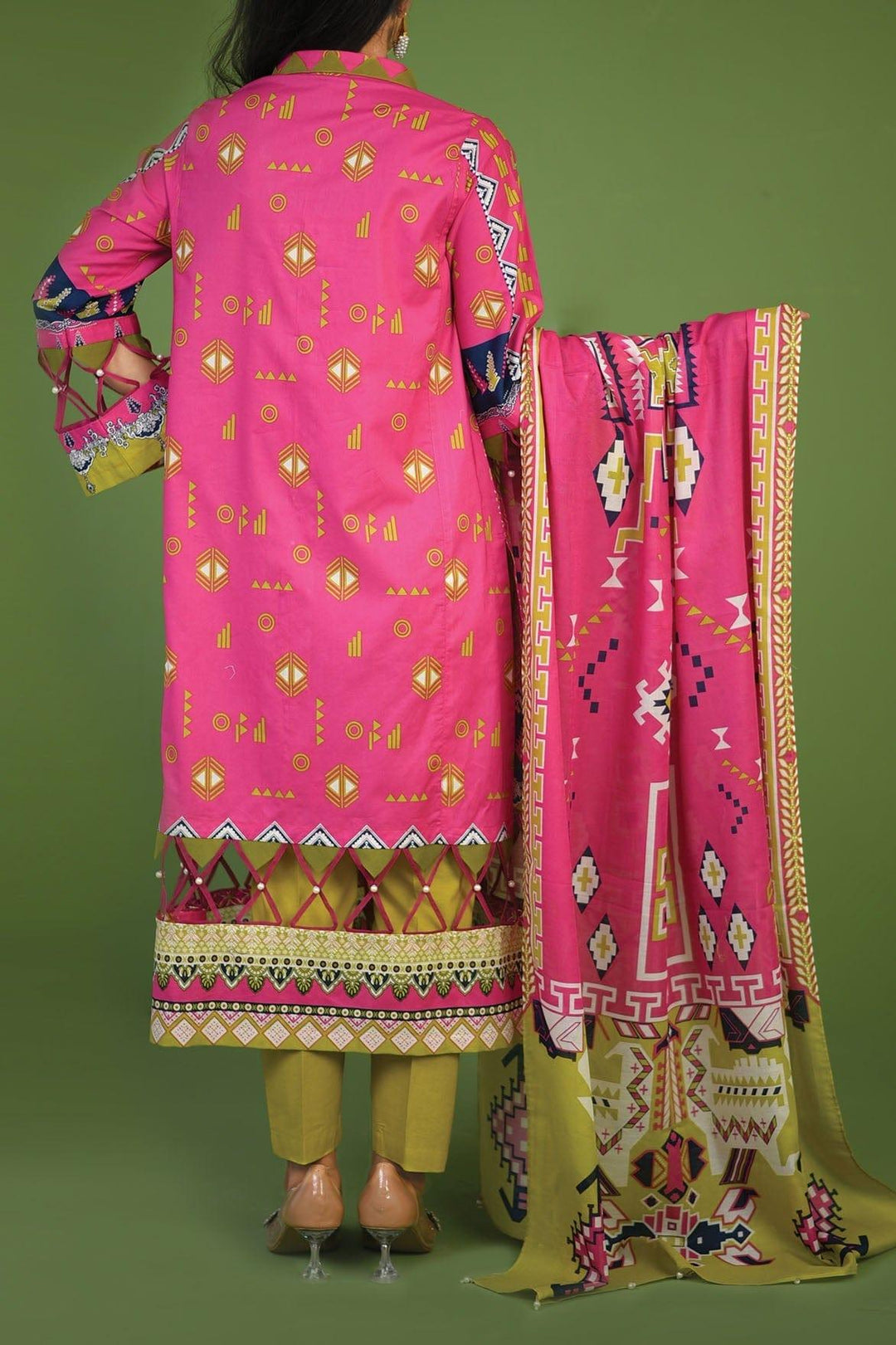 Mizaj - 3 Piece | Unstitched | Lawn - S3L-220388 - Studio by TCS