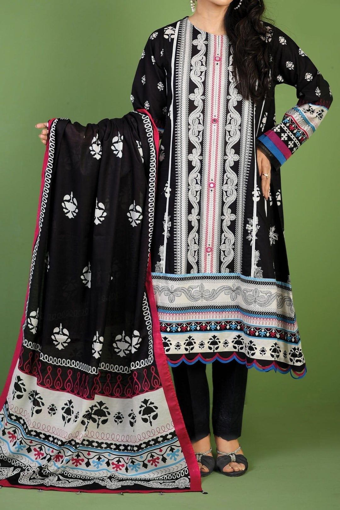Mizaj - 3 Piece | Unstitched | Lawn - S3L-220394 - Studio by TCS