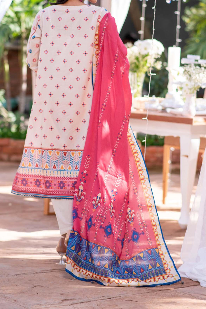 Mizaj - 3 Piece | Unstitched | Embroidered Lawn - S3LE-220113 - Studio by TCS