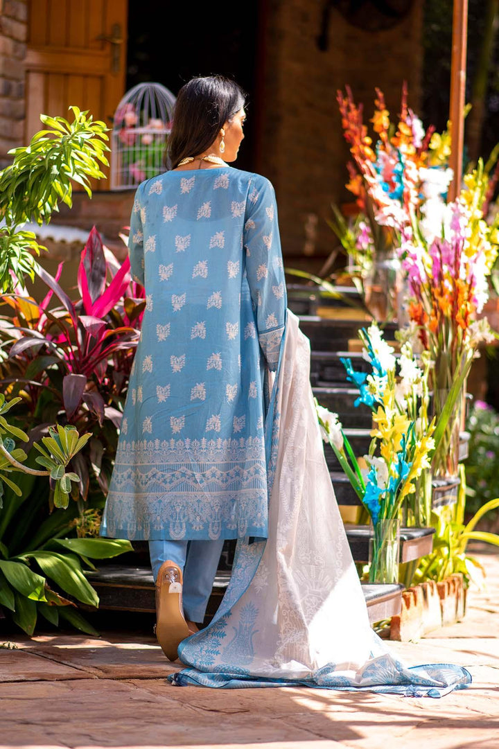 Mizaj - 3 Piece | Unstitched | Embroidered Lawn - S3LE-220118 - Studio by TCS