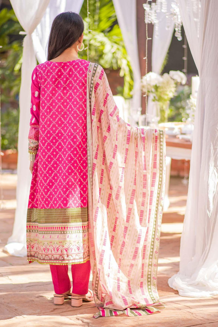 Mizaj - 3 Piece | Unstitched | Embroidered Lawn - S3LE-220119 - Studio by TCS