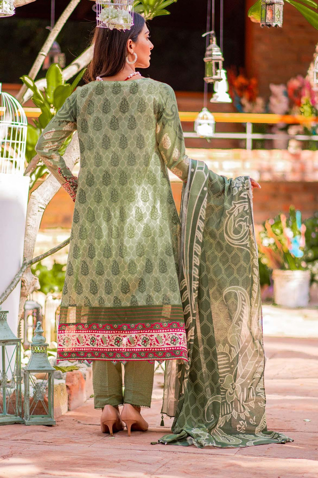 Mizaj - 3 Piece | Unstitched | Embroidered Lawn - S3LE-220120 - Studio by TCS