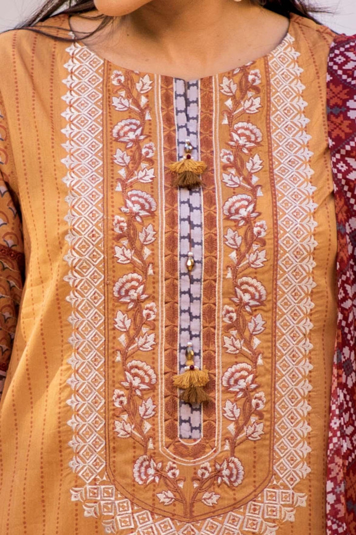 Mizaj - 3 Piece | Unstitched | Embroidered Lawn - S3LE-220124 - Studio by TCS