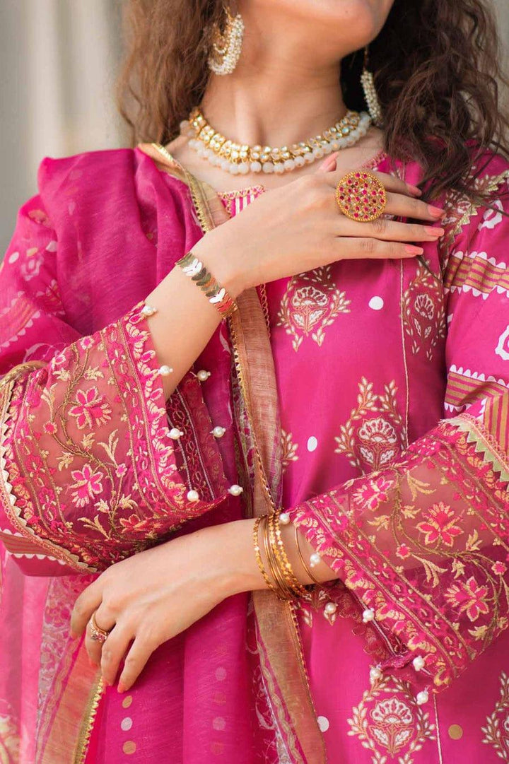 Mizaj - Unstitched Gold Paste - Festive Collection - 2203205 - 3 Piece - Studio by TCS