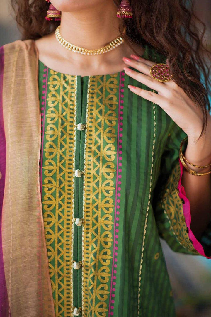 Mizaj - Unstitched Gold Paste - Festive Collection - 2203206 - 3 Piece - Studio by TCS