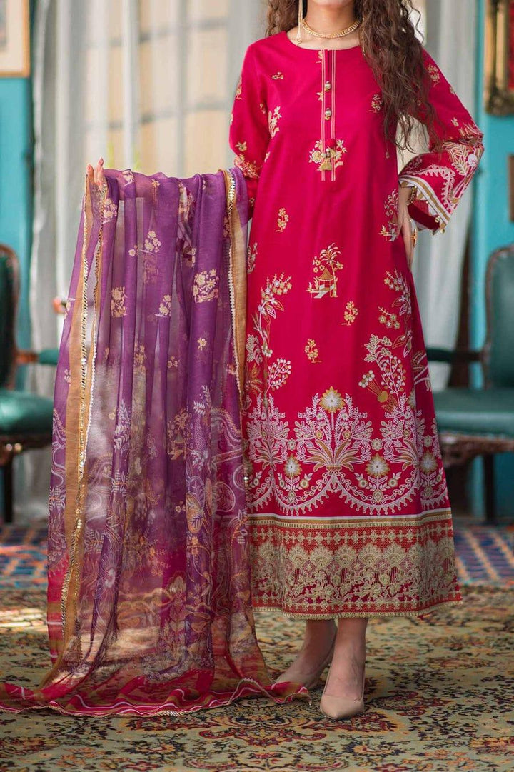Mizaj - Unstitched Gold Paste - Festive Collection - 2203207 - 3 Piece - Studio by TCS