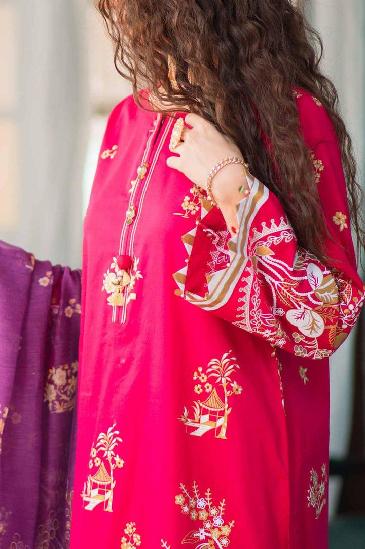 Mizaj - Unstitched Gold Paste - Festive Collection - 2203207 - 3 Piece - Studio by TCS