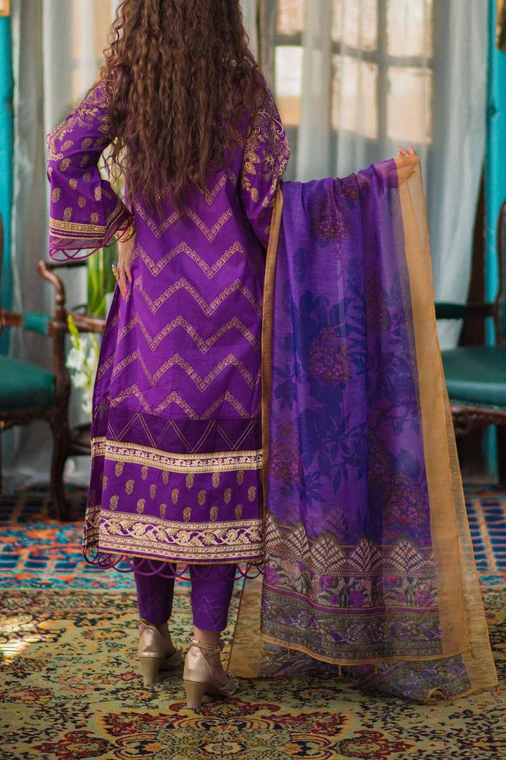 Mizaj - Unstitched Gold Paste - Festive Collection - 2203208 - 3 Piece - Studio by TCS
