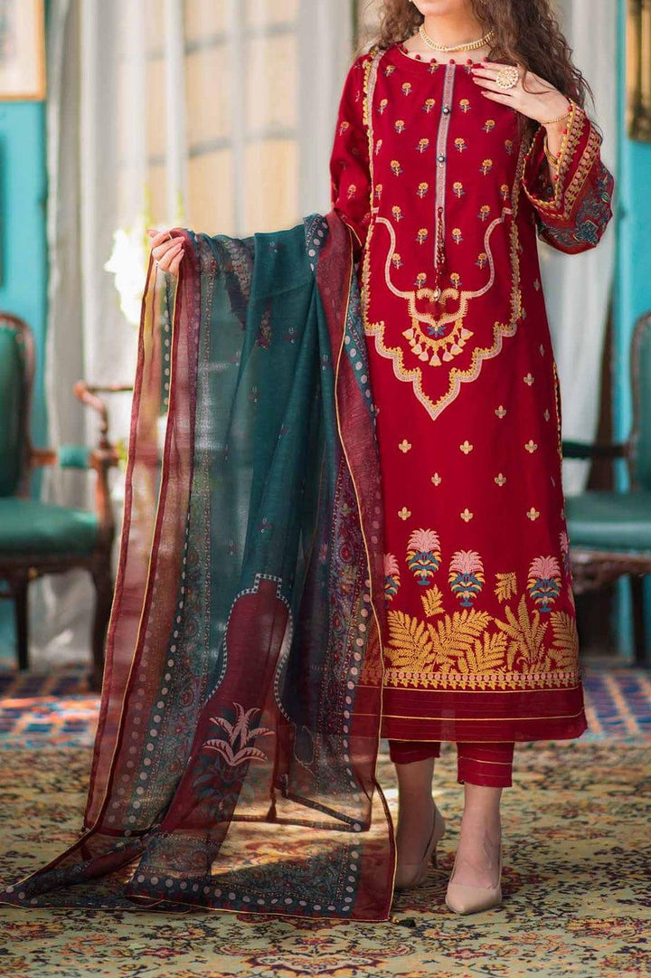 Mizaj - Unstitched Gold Paste - Festive Collection - 2203209 - 3 Piece - Studio by TCS