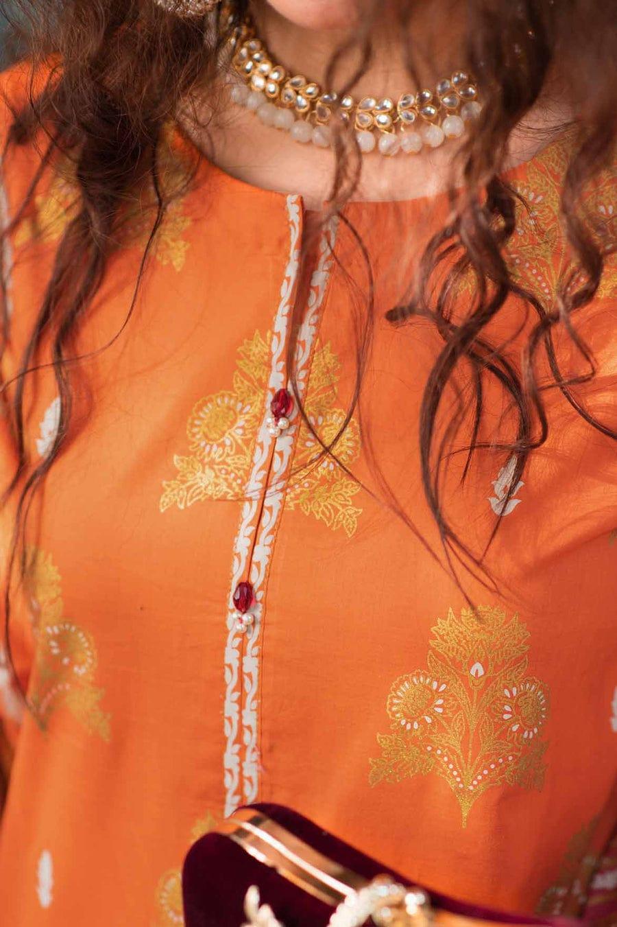 Mizaj - Unstitched Gold Paste - Festive Collection - 2203211 - 3 Piece - Studio by TCS