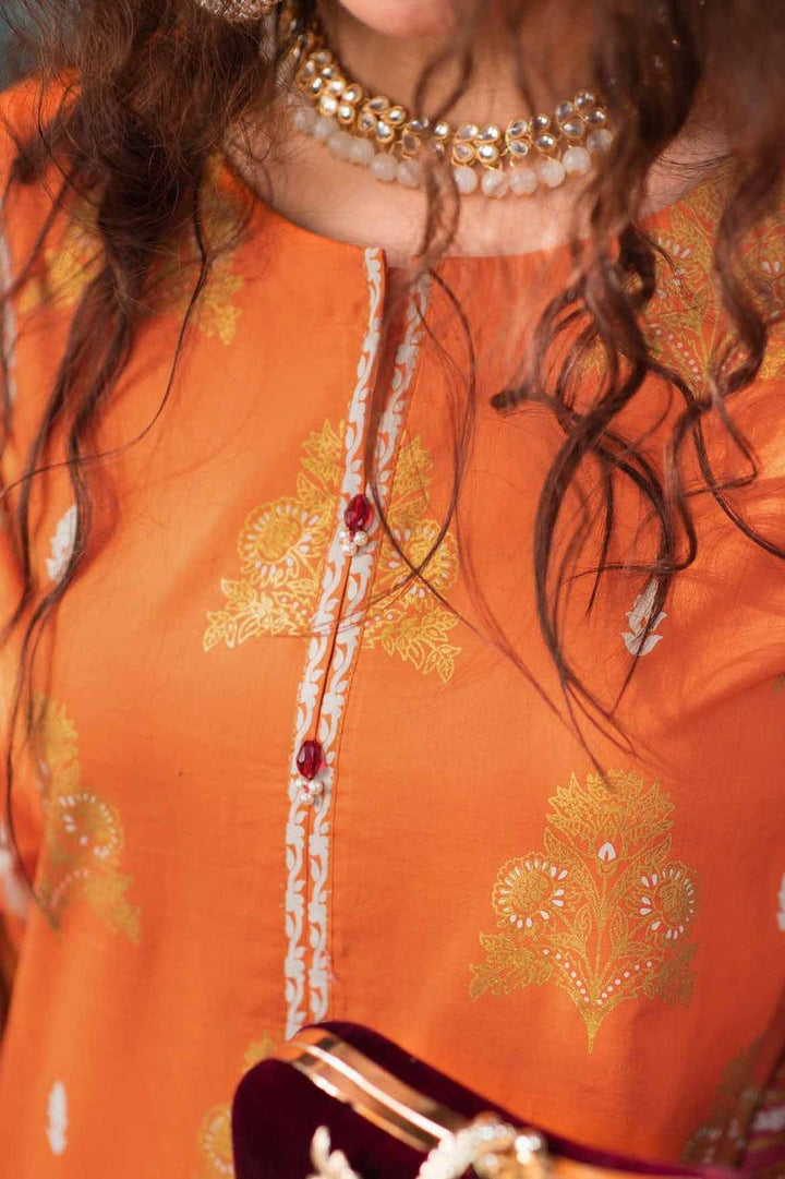 Mizaj - Unstitched Gold Paste - Festive Collection - 2203211 - 3 Piece - Studio by TCS