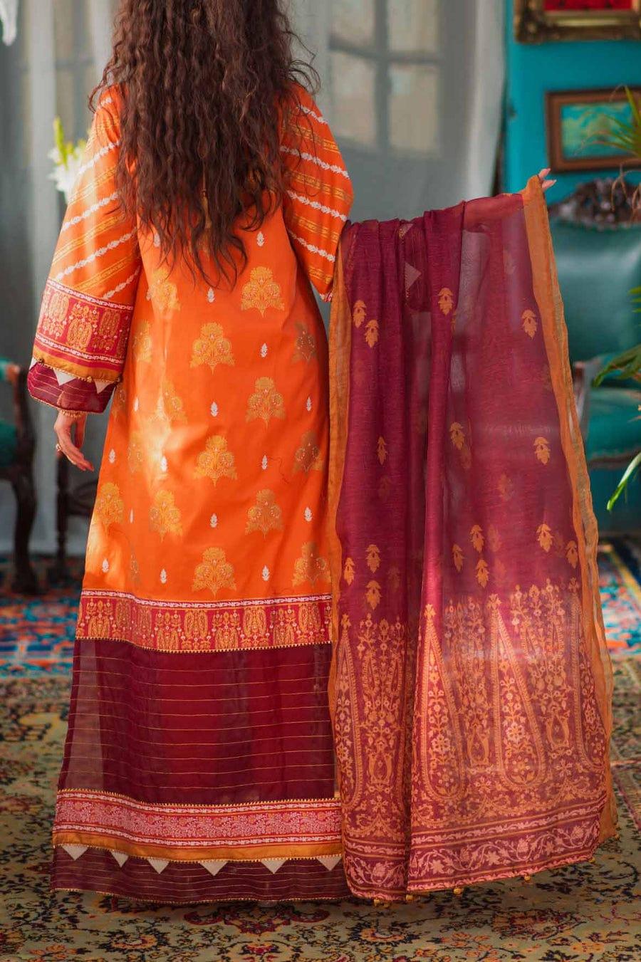 Mizaj - Unstitched Gold Paste - Festive Collection - 2203211 - 3 Piece - Studio by TCS