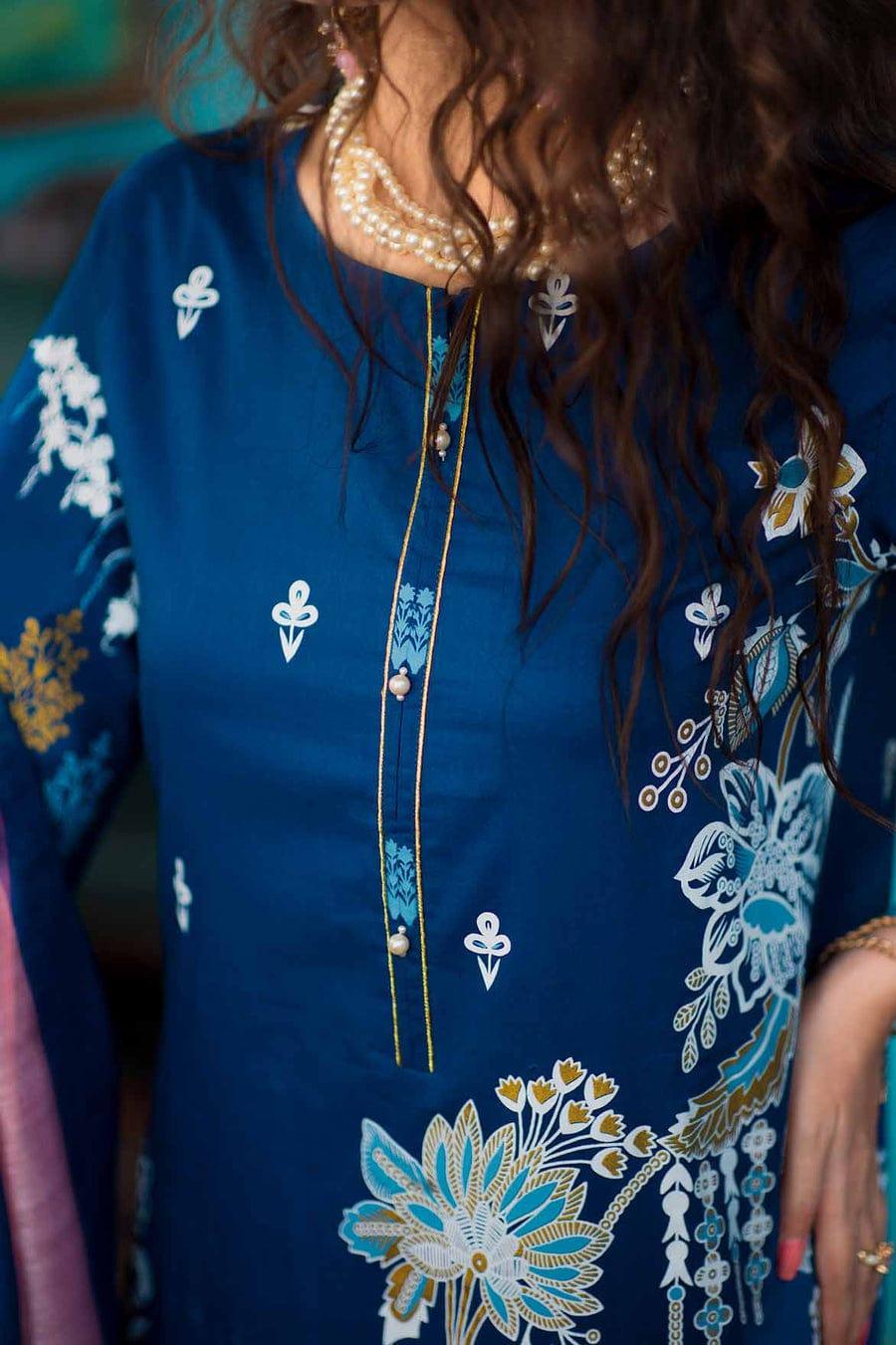 Mizaj - Unstitched Gold Paste - Festive Collection - 2203212 - 3 Piece - Studio by TCS