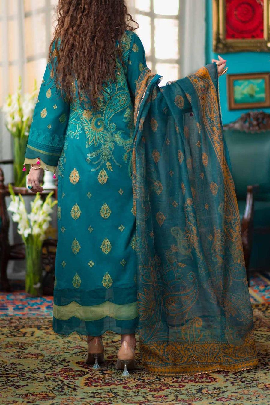 Mizaj - Unstitched Gold Paste - Festive Collection - 2203213 - 3 Piece - Studio by TCS