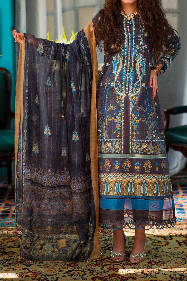 Mizaj - Unstitched Gold Paste - Festive Collection - 2203214 - 3 Piece - Studio by TCS