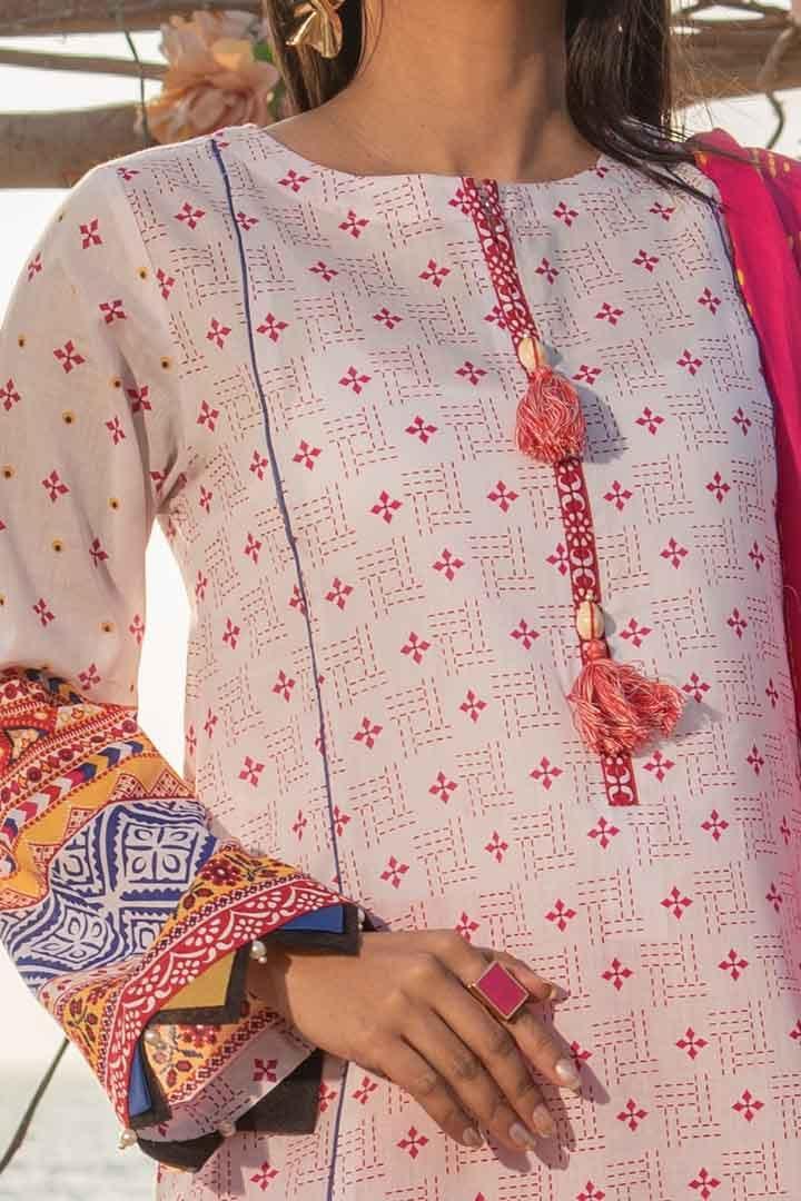 Mizaj - Unstitched Lawn - 3 PC - Studio by TCS