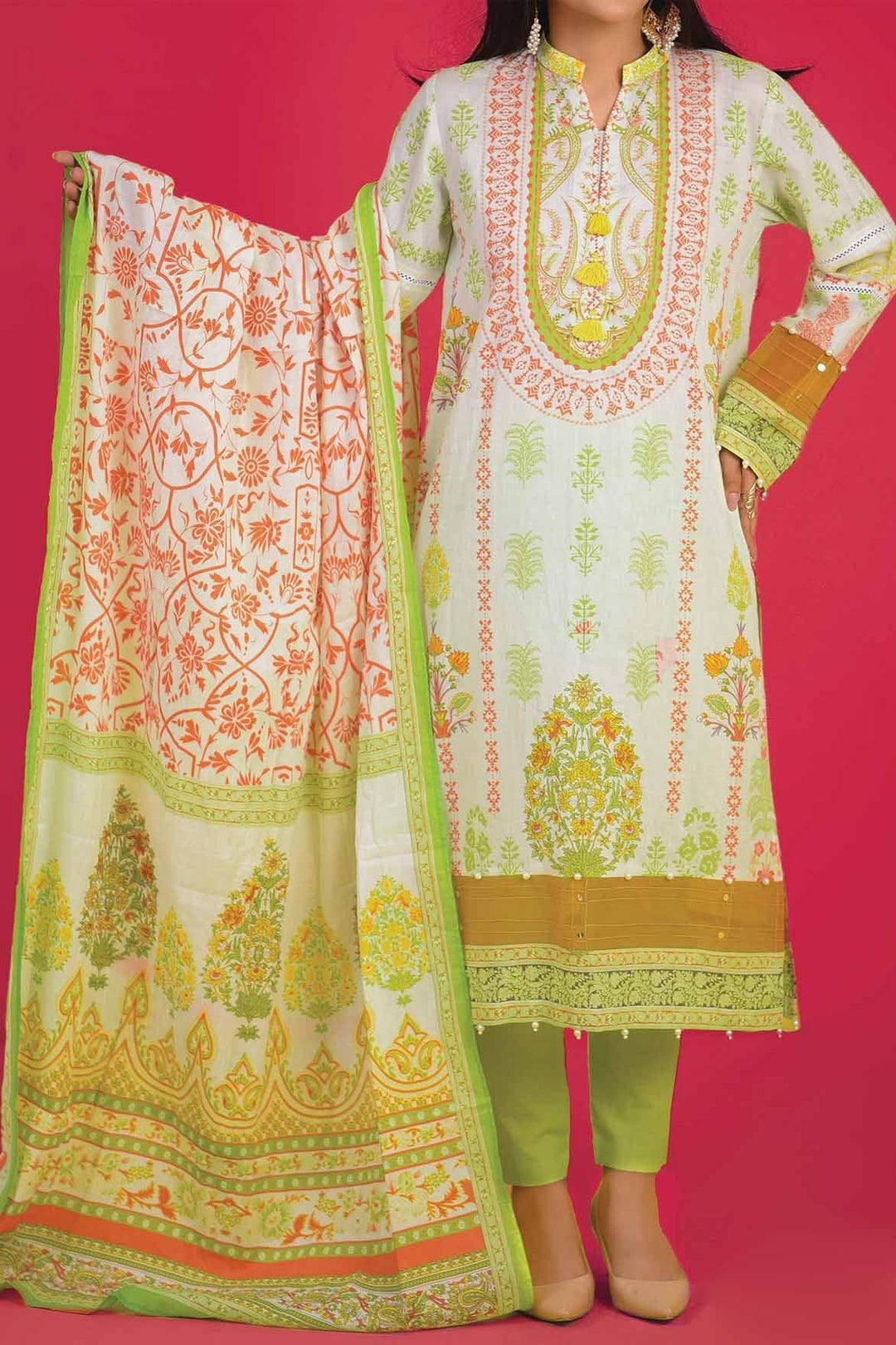 Mizaj - 3 Piece | Unstitched | Lawn - S3RL-220162 - Studio by TCS