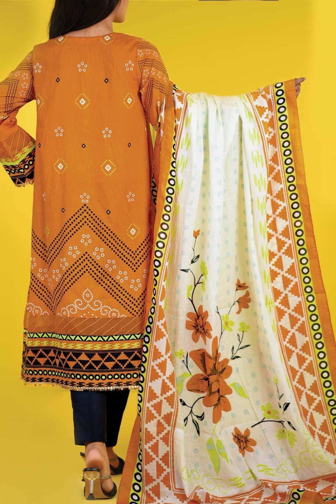 Mizaj - 3 Piece | Unstitched | Lawn - S3RL-220168 - Studio by TCS