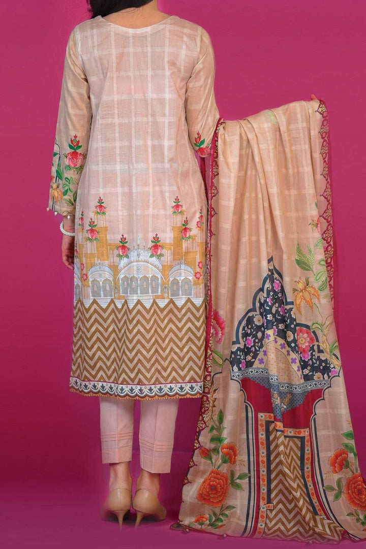 Mizaj - 3 Piece | Unstitched | Embroidered Lawn - S3RL-220171 - Studio by TCS