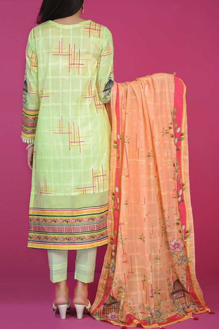 Mizaj - 3 Piece | Unstitched | Embroidered Lawn - S3RL-220172 - Studio by TCS