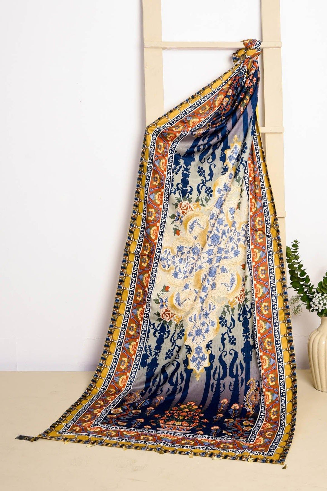 Mizaj - Printed Winter Shawl - Studio by TCS