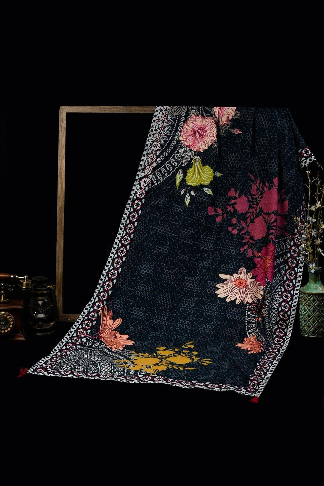 Mizaj - Printed Winter Shawl - Studio by TCS