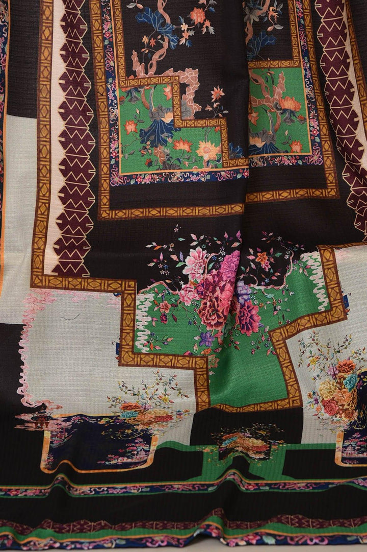 Mizaj - Printed Winter Shawl - Studio by TCS