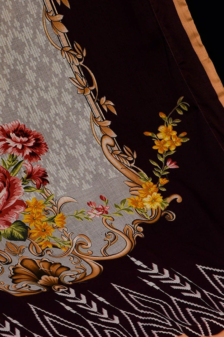 Mizaj - Printed Winter Shawl - Studio by TCS