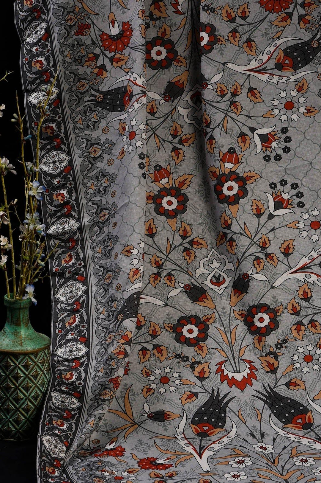 Mizaj - Printed Winter Shawl - Studio by TCS
