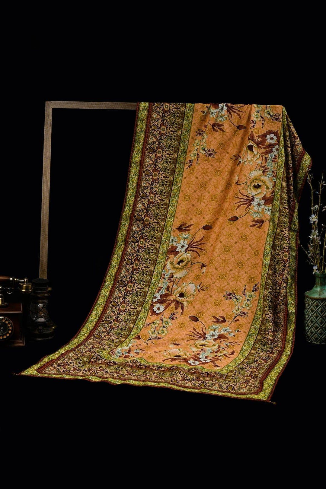Mizaj - Printed Winter Shawl - Studio by TCS