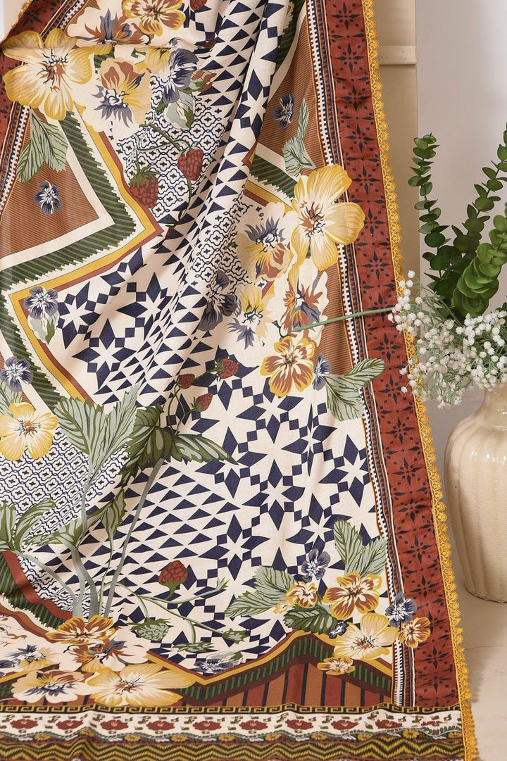 Mizaj - Printed Winter Shawl - Studio by TCS