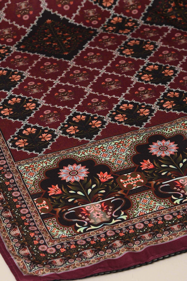 Mizaj - Printed Winter Shawl - Studio by TCS