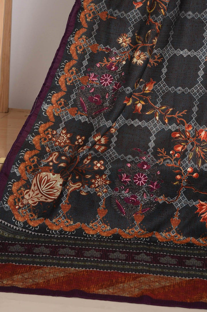 Mizaj - Printed Winter Shawl - Studio by TCS