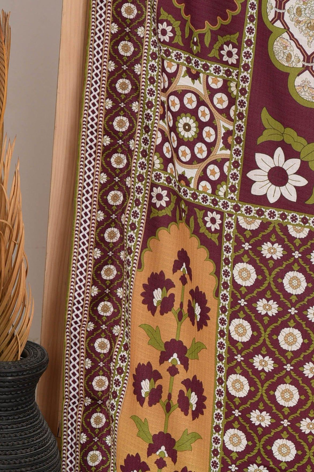 Mizaj - Printed Winter Shawl - Studio by TCS