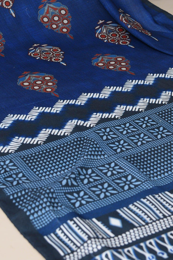 Mizaj - Printed Winter Shawl - Studio by TCS