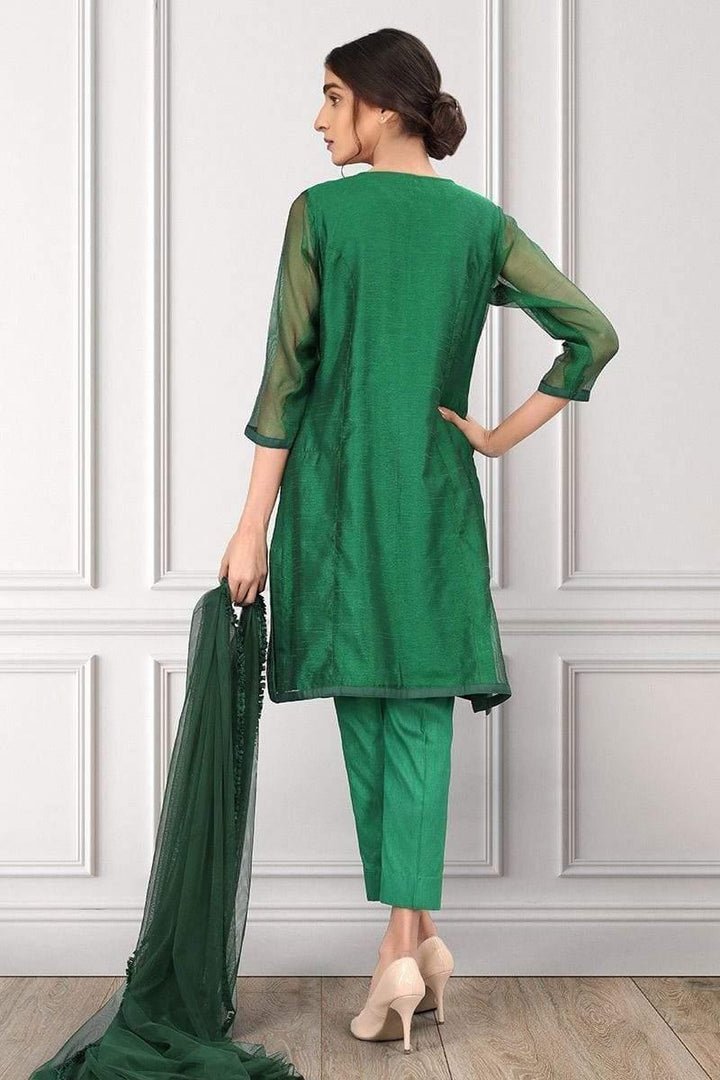 Sadia Aamir - Emerald Ivy - SAL-10 - Embroidered - 1 Piece
