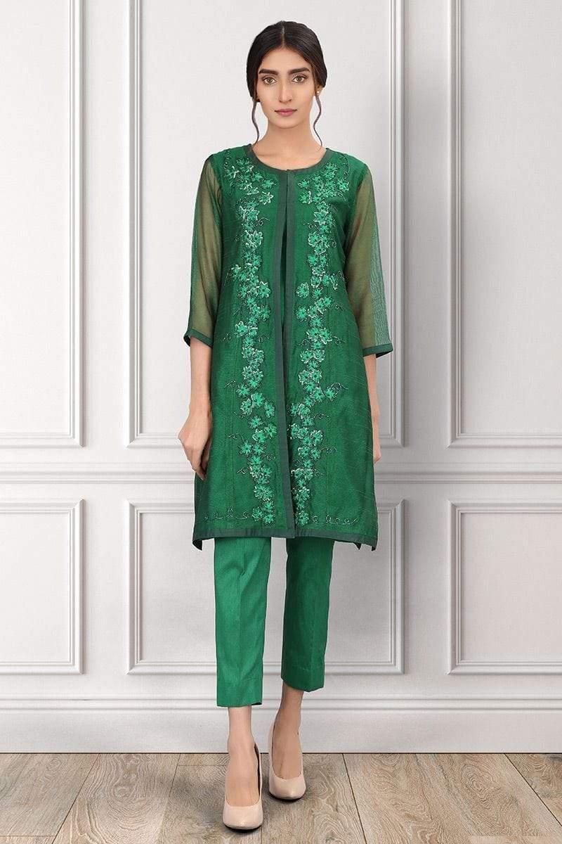 Sadia Aamir - Emerald Ivy - SAL-10 - Embroidered - 1 Piece