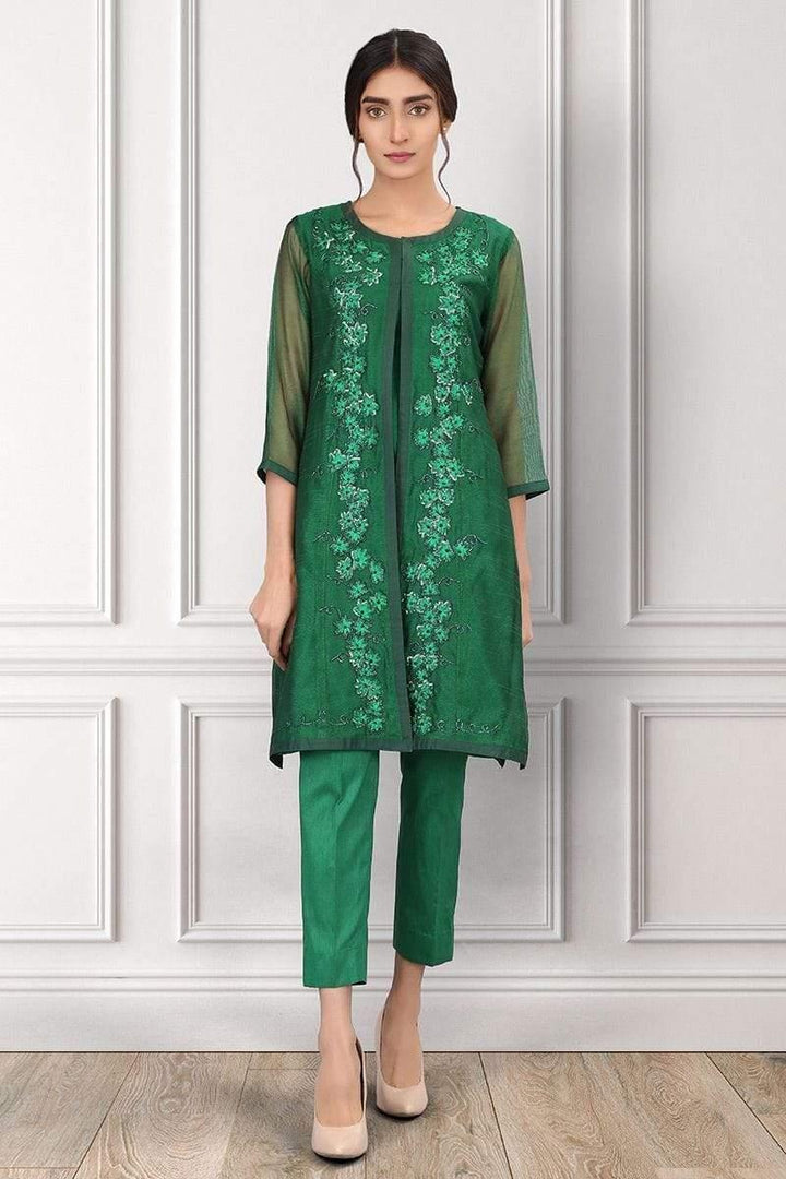 Sadia Aamir - Emerald Ivy - SAL-10 - Embroidered - 1 Piece