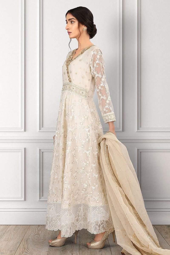 Sadia Aamir - Ivory Pari - SAL-08 - Handwork - 1 Piece