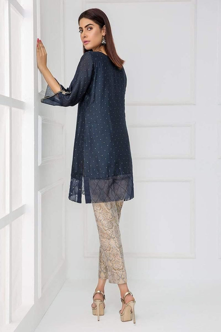 Sadia Aamir - Midnight Blue Royal - SA-LP04 - Khaddi Cotton - 1 Piece