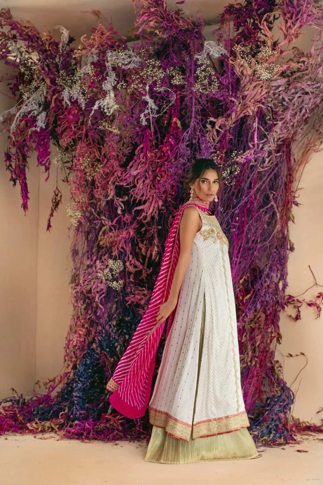 Shehrnaz - SHK-1020 - Off White - Block Print - 3 Piece