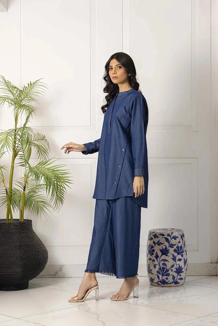 Shehrnaz - SHK-1033 - Off White - Block Print - 2 Piece