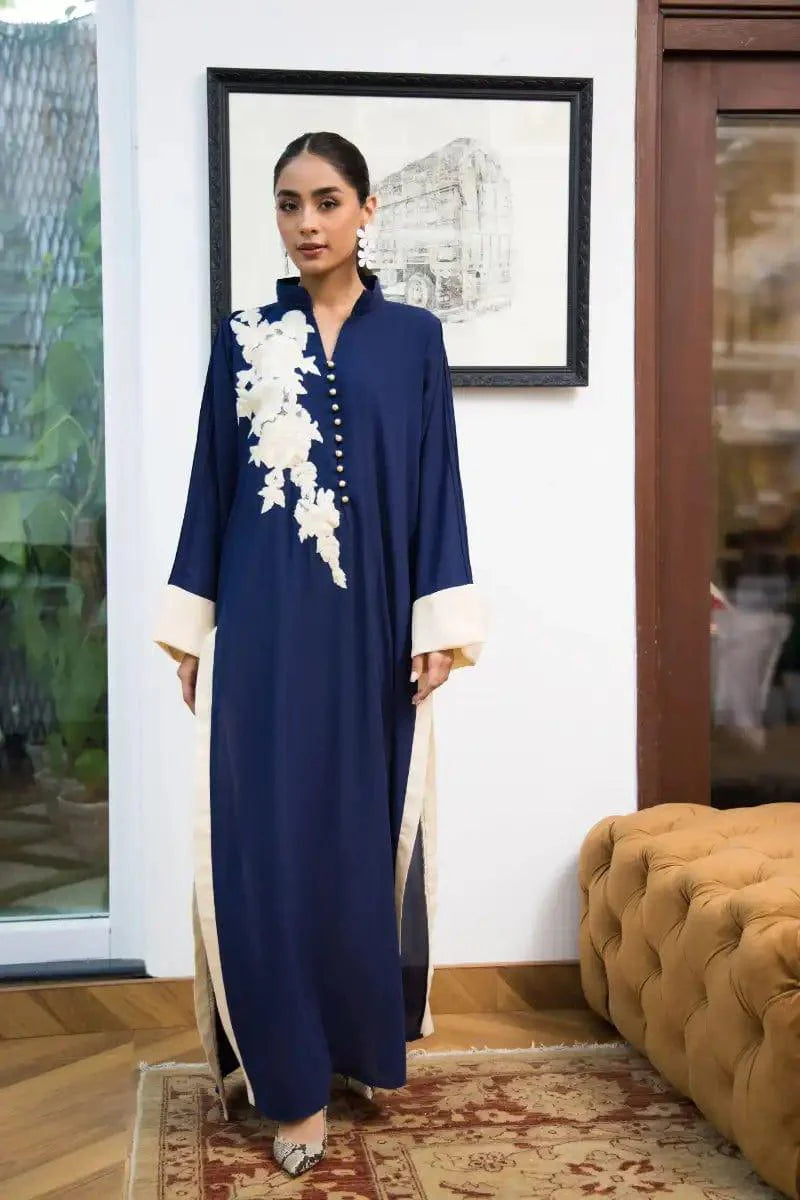 Shehrnaz - SHK-1105 - Navy Blue